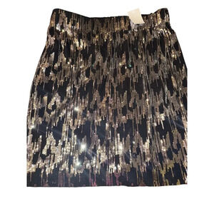 CALVIN KLEIN SEQUIN SKIRT holiday new years Christmas NEW WITH TAGS